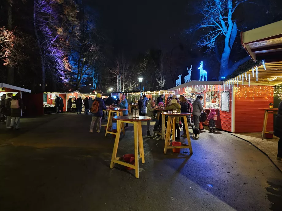 Χριστουγεννιάτικη αγορά Türkenschanzpark