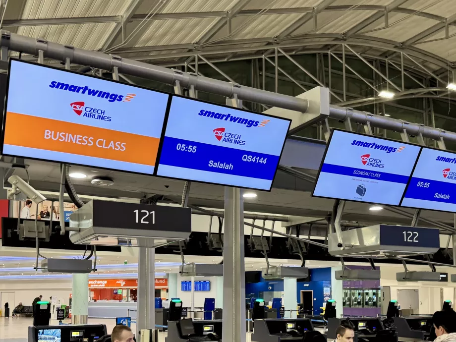 Check-in Business Class Smartwings