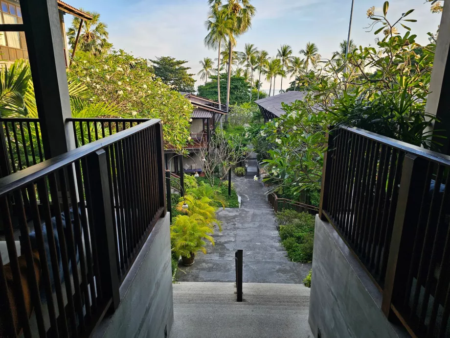 Homm Chura Samui όπως φαίνεται από τη ρεσεψιόν