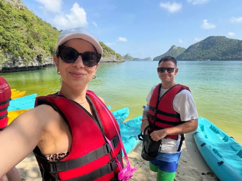 Εμείς στα καγιάκ