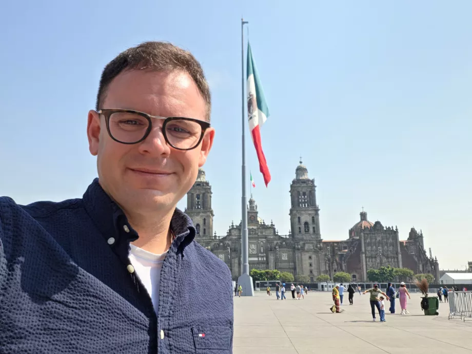 Εγώ σε Πλατεία Zócalo