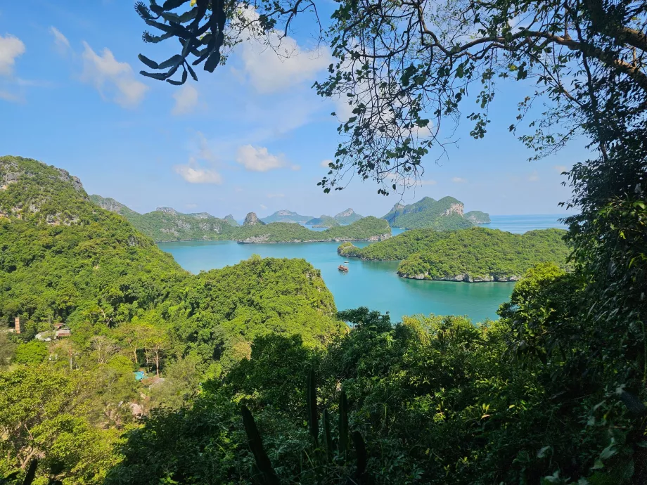 Θέα του νησιού Koh Wua Ta Lap
