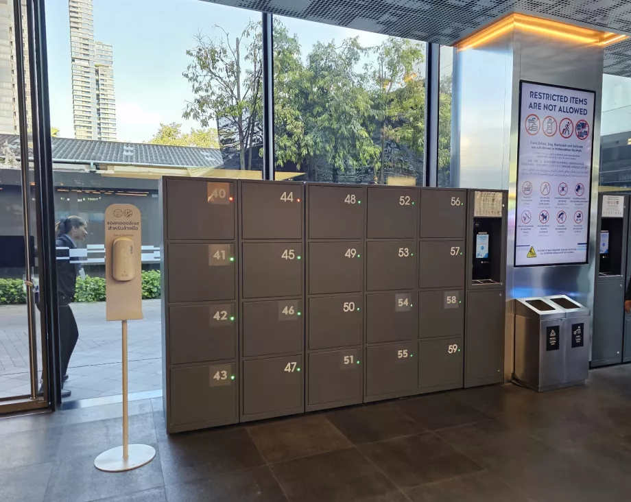 King Power Mahanakhon - αποθήκευση αποσκευών