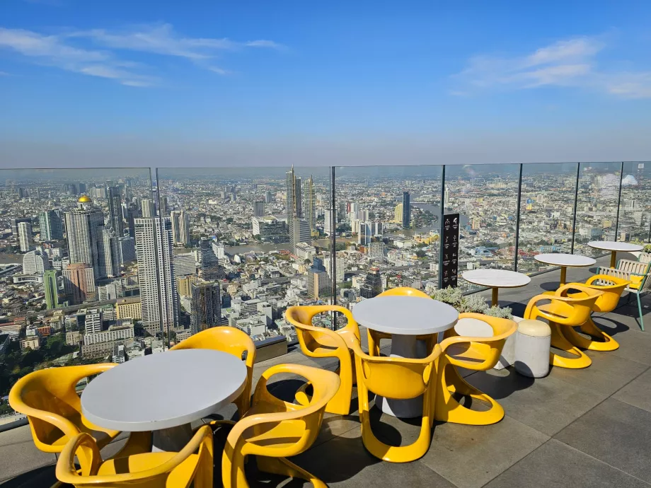 King Power Mahanakhon - θέα στην ταράτσα