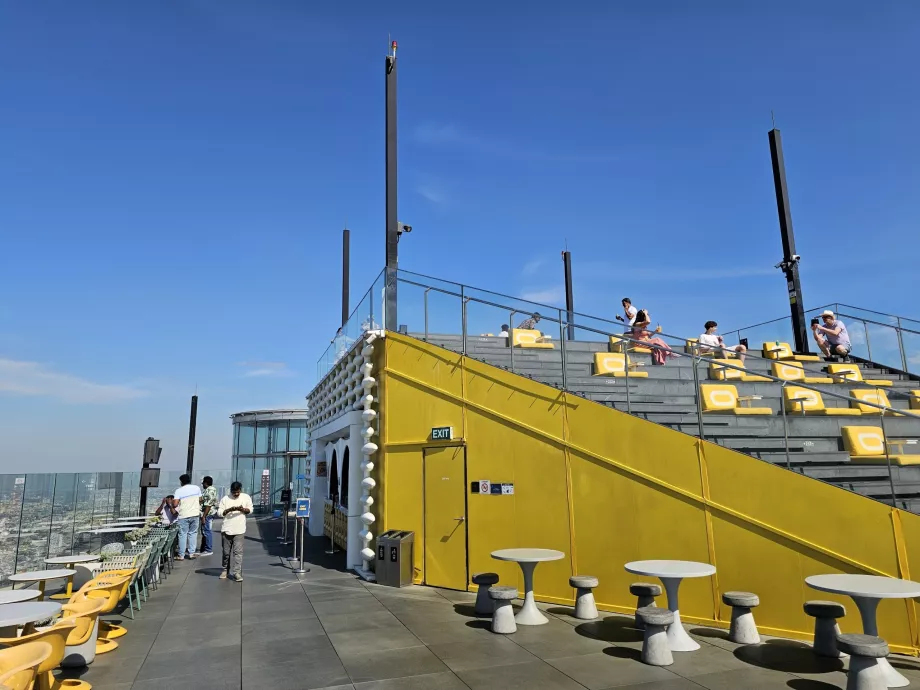 King Power Mahanakhon - θέα στην ταράτσα