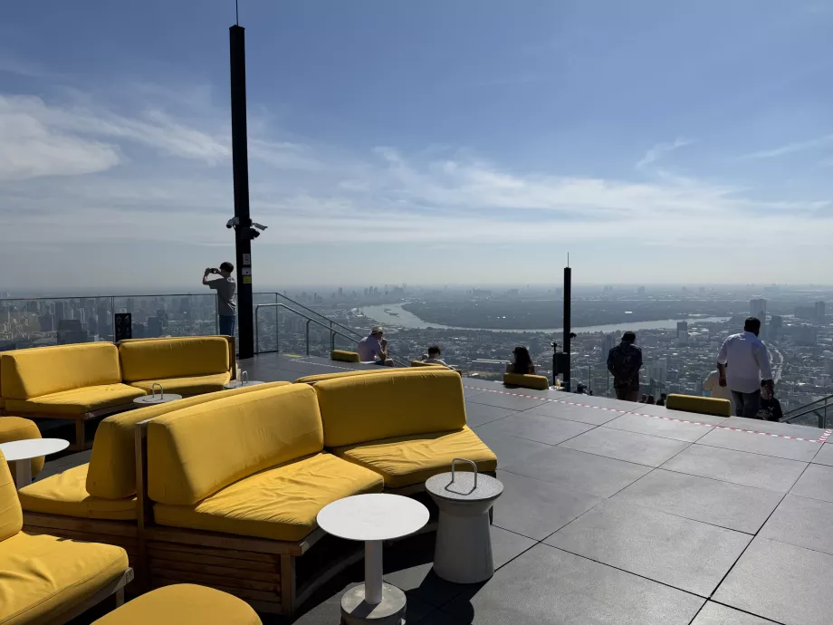 King Power Mahanakhon - θέα στην ταράτσα