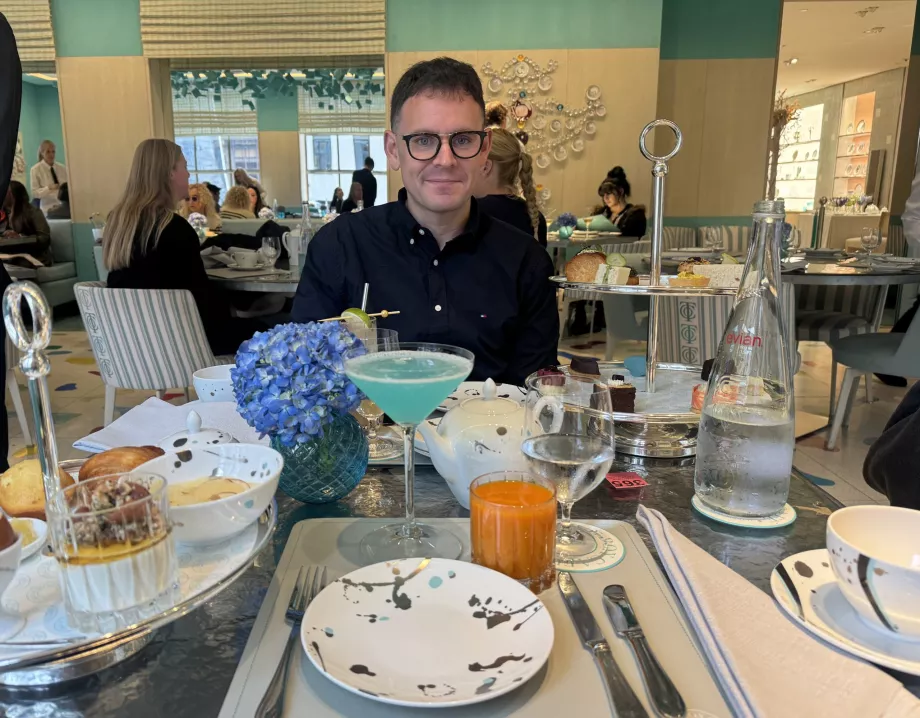 Εγώ στο πρωινό του Τίφανι