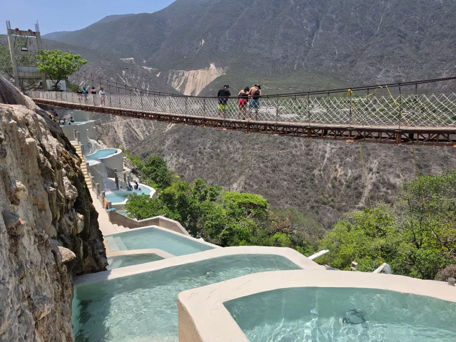 Πισίνες Cascade Tolantongo