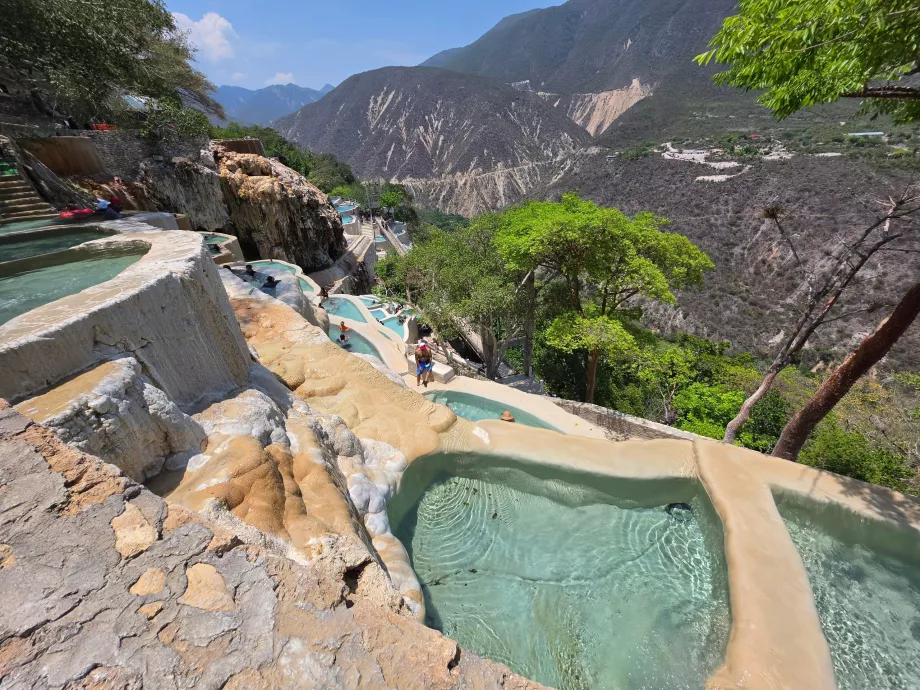 Πισίνες Cascade Tolantongo