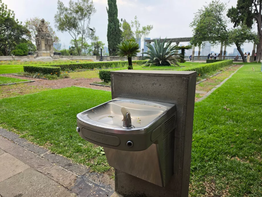 Κάστρο Chapultepec, πόσιμο νερό