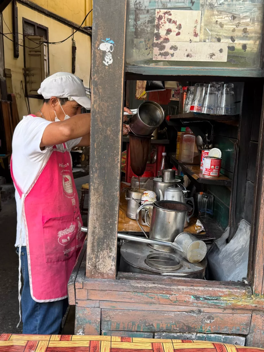 Go Café, προετοιμασία καφέ