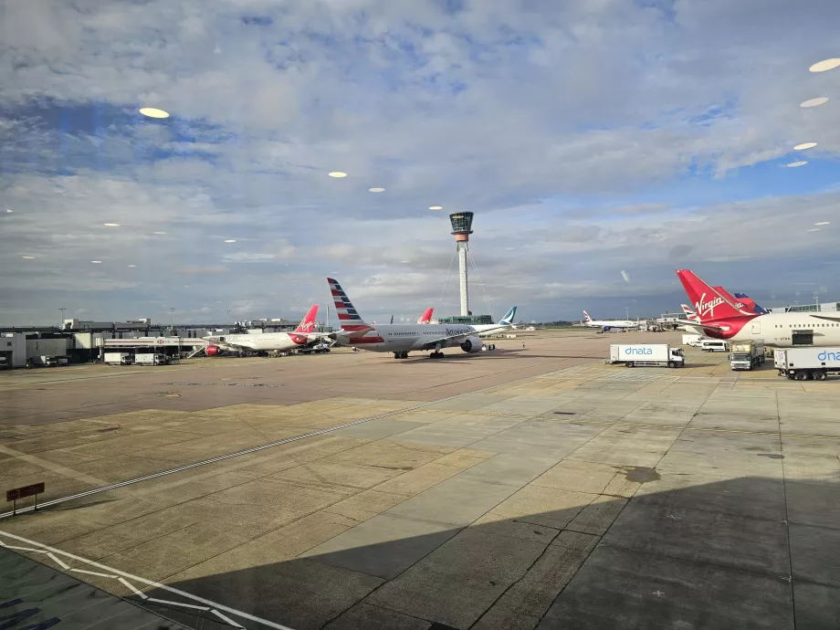 Άποψη του αεροδρομίου