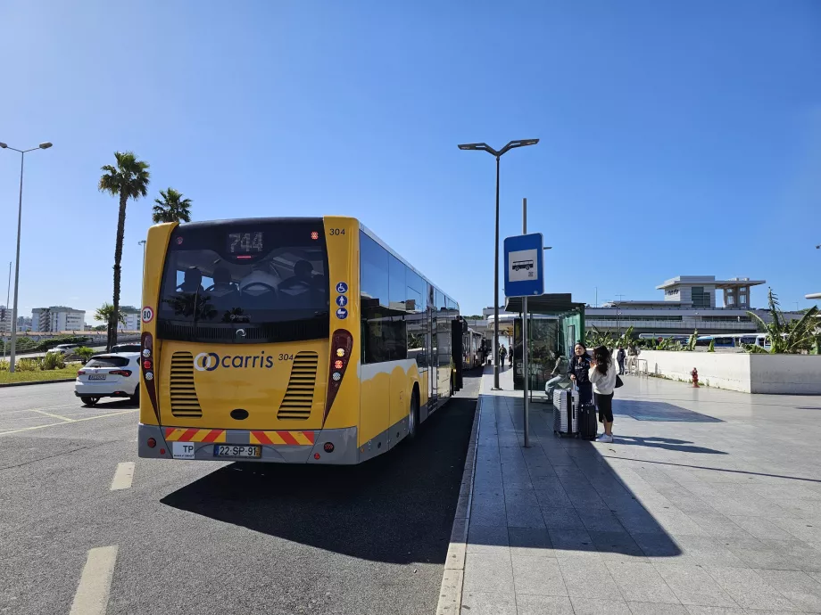Στάσεις λεωφορείων προς το κέντρο της Λισαβόνας