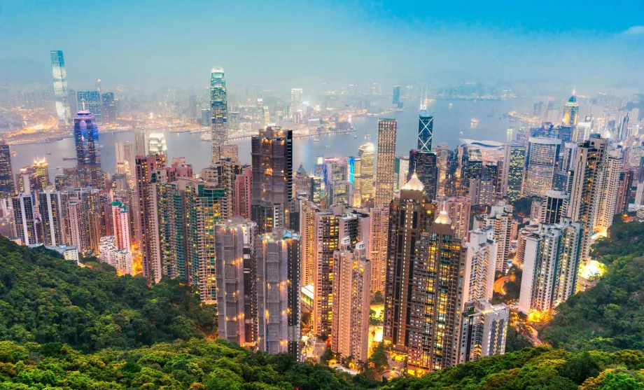 Victoria peak - θέα του Χονγκ Κονγκ