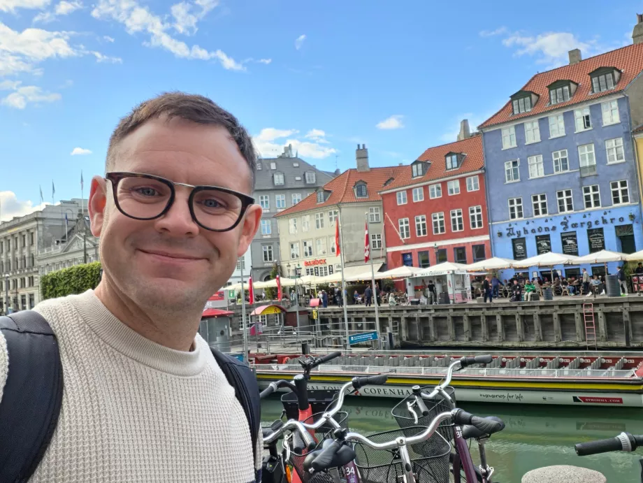 Εγώ στο Nyhavn