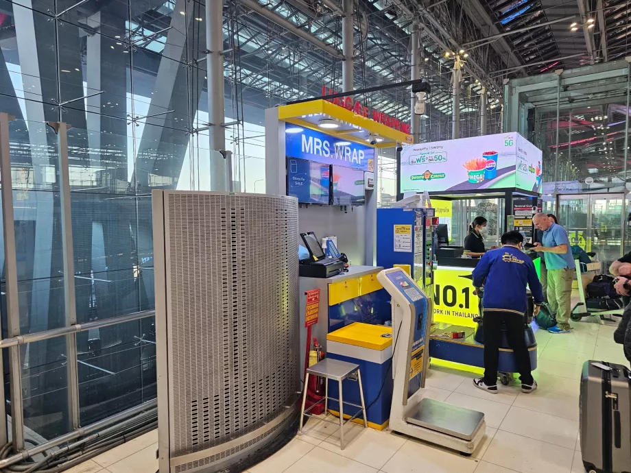 Υπηρεσία περιτύλιξης αποσκευών