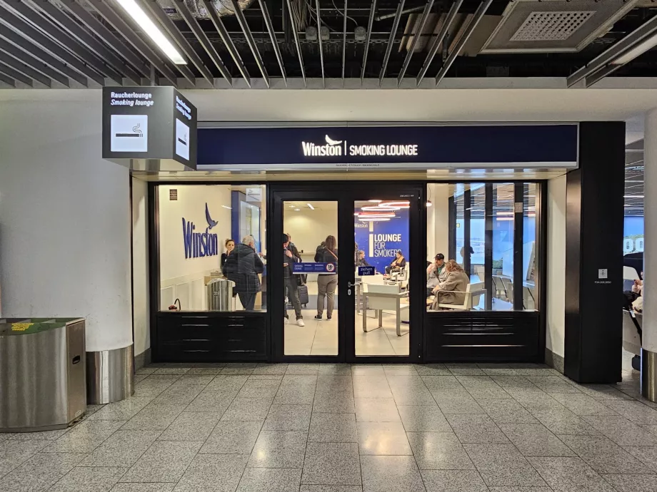 Δωμάτια για καπνιστές, Αεροδρόμιο Φρανκφούρτης