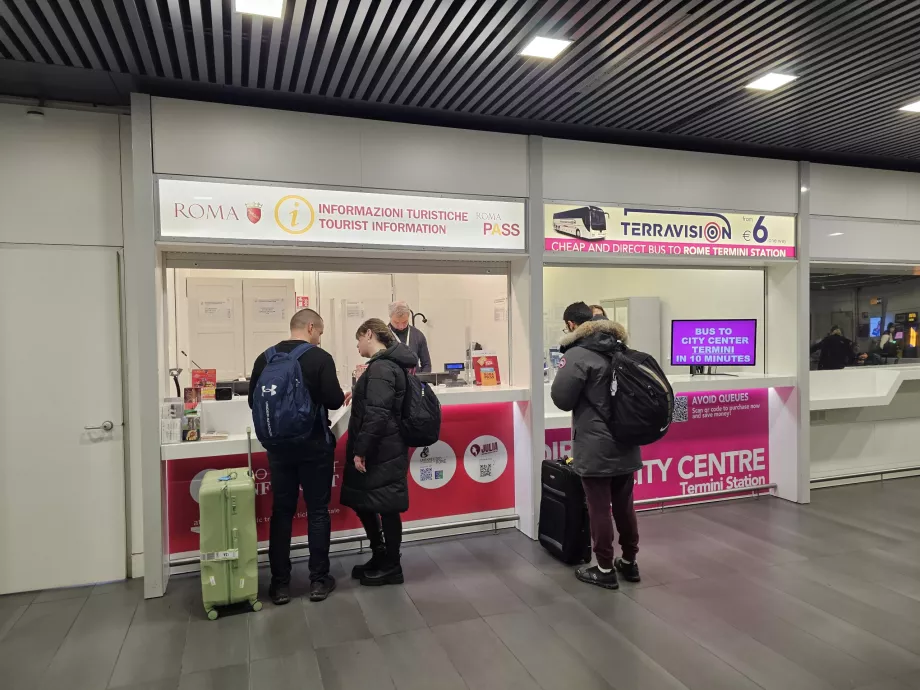 Περίπτερα πώλησης εισιτηρίων λεωφορείων