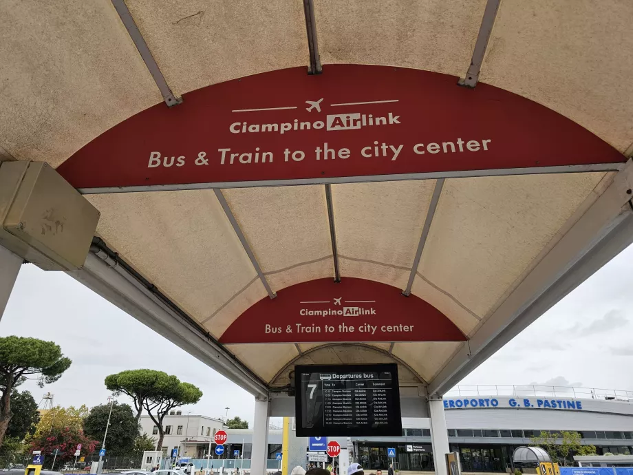 Στάση λεωφορείου Ciampino AirLink