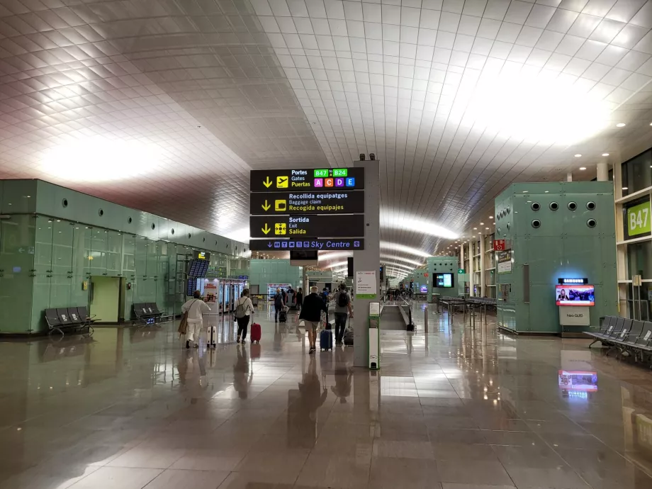 Τμήμα διέλευσης του τερματικού σταθμού 1