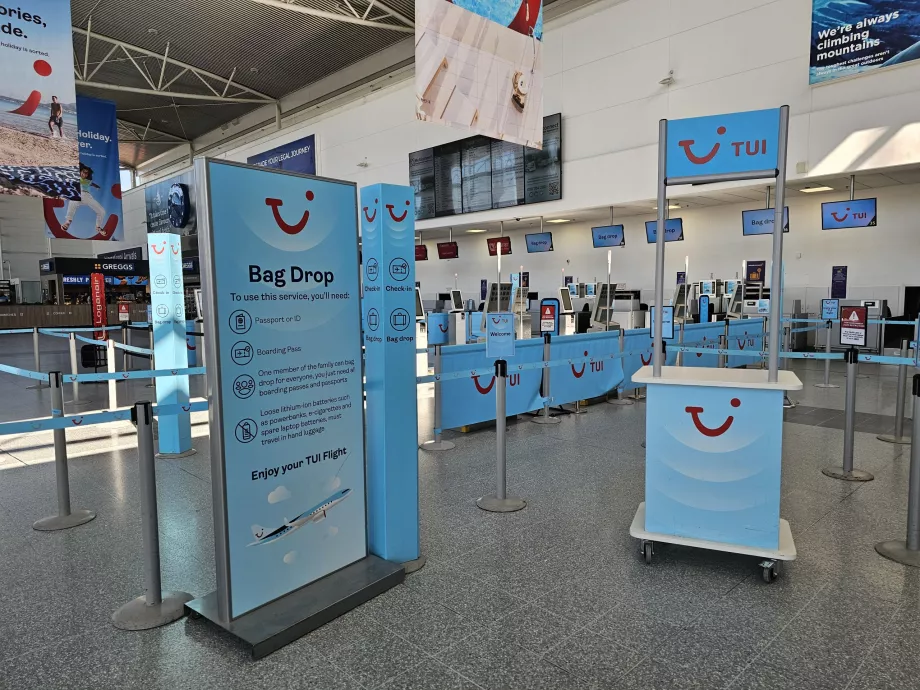 Check-in, TUI