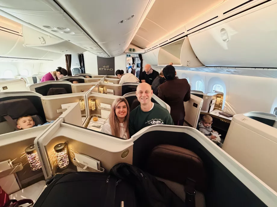 Η μικρή μου οικογένεια έτοιμη για αναχώρηση