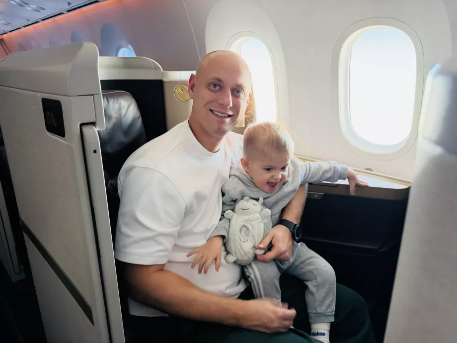 Εγώ και ο μικρότερος γιος μου