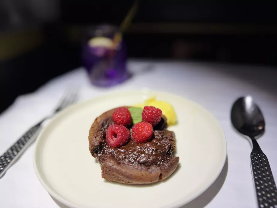 Φοντάν σοκολάτας και καραμέλας