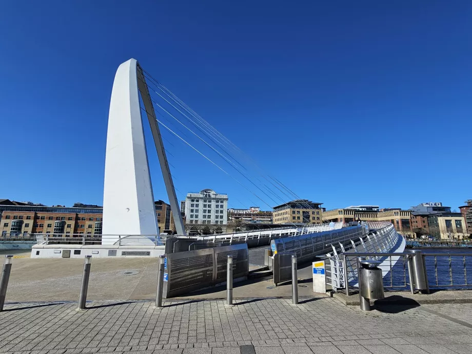 Γέφυρα Gateshead Millennium Bridge