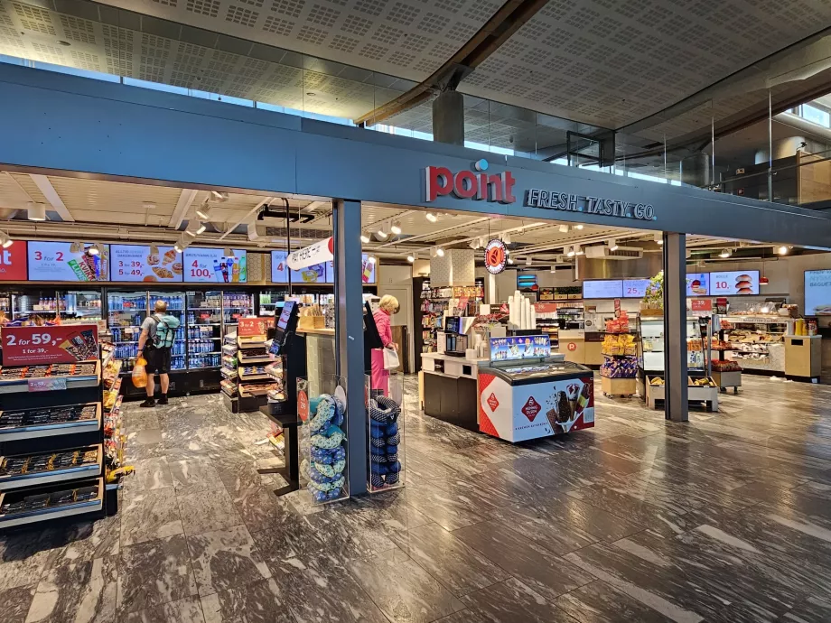 Minimarket Pont, ζώνη διέλευσης