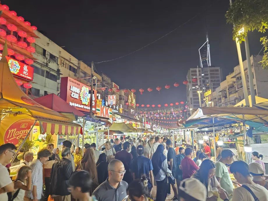 Γεμάτη νύχτα Jalan Alor