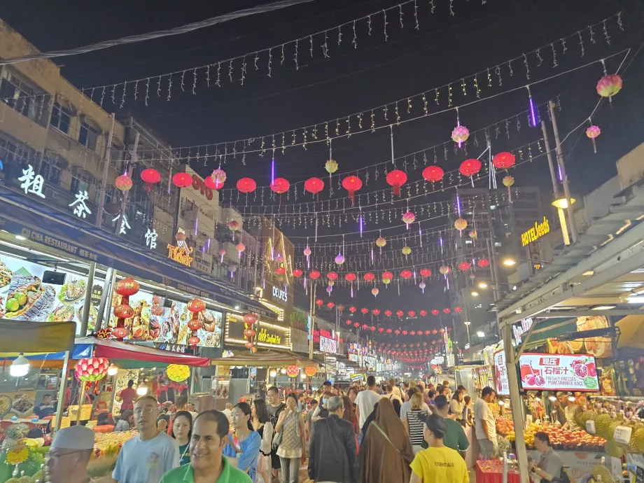 Νύχτα Jalan Alor