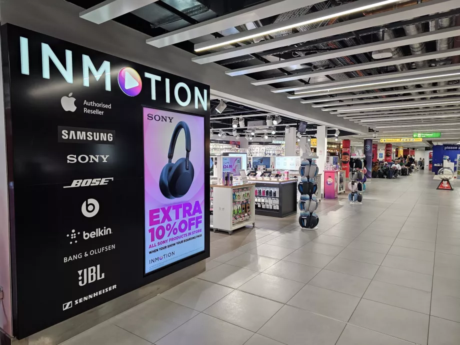 Κατάστημα Inmotion, τμήμα διαμετακόμισης