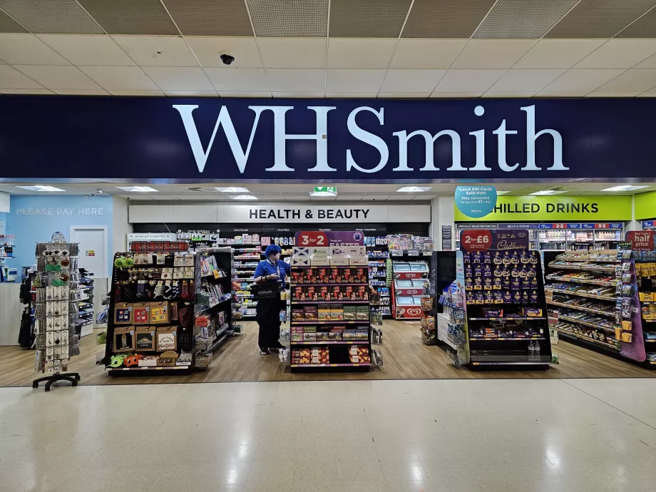 WHSmith, δημόσιο μέρος