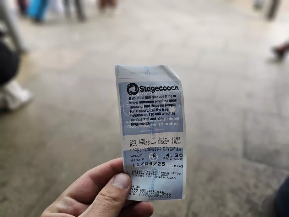 Εισιτήριο λεωφορείου