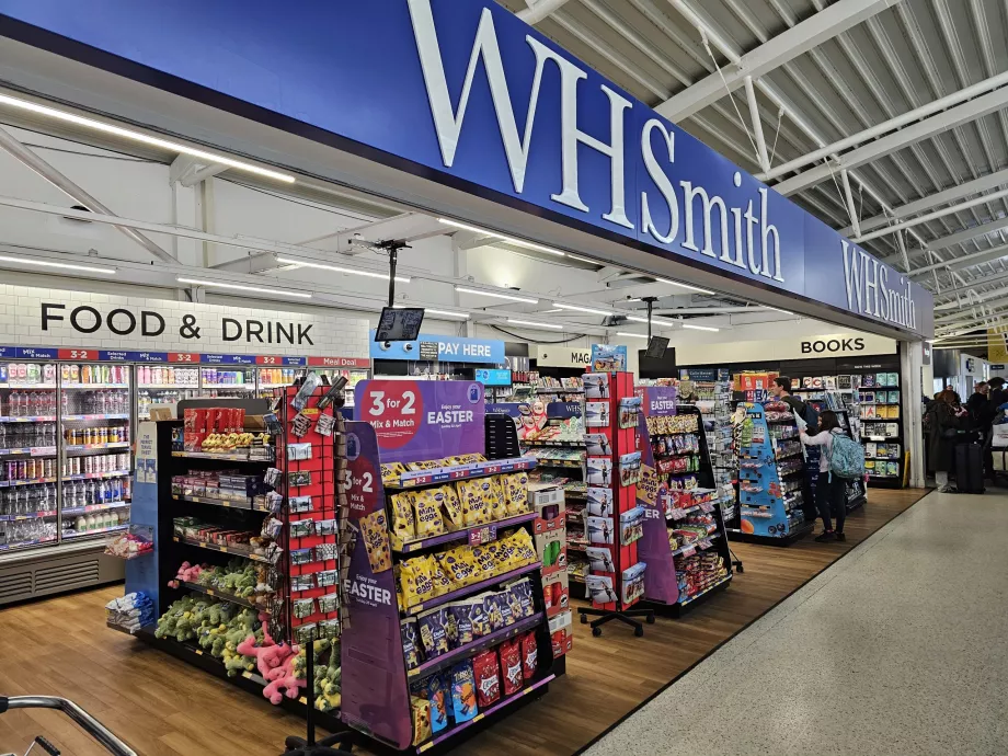 WHSmith, δημόσιο μέρος