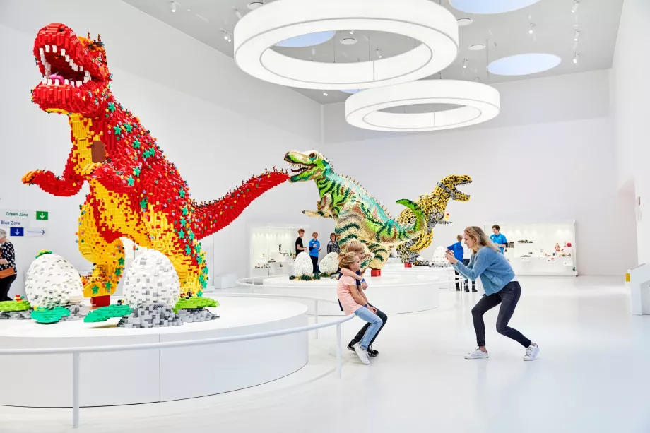 Σπίτι Lego δεινόσαυρος