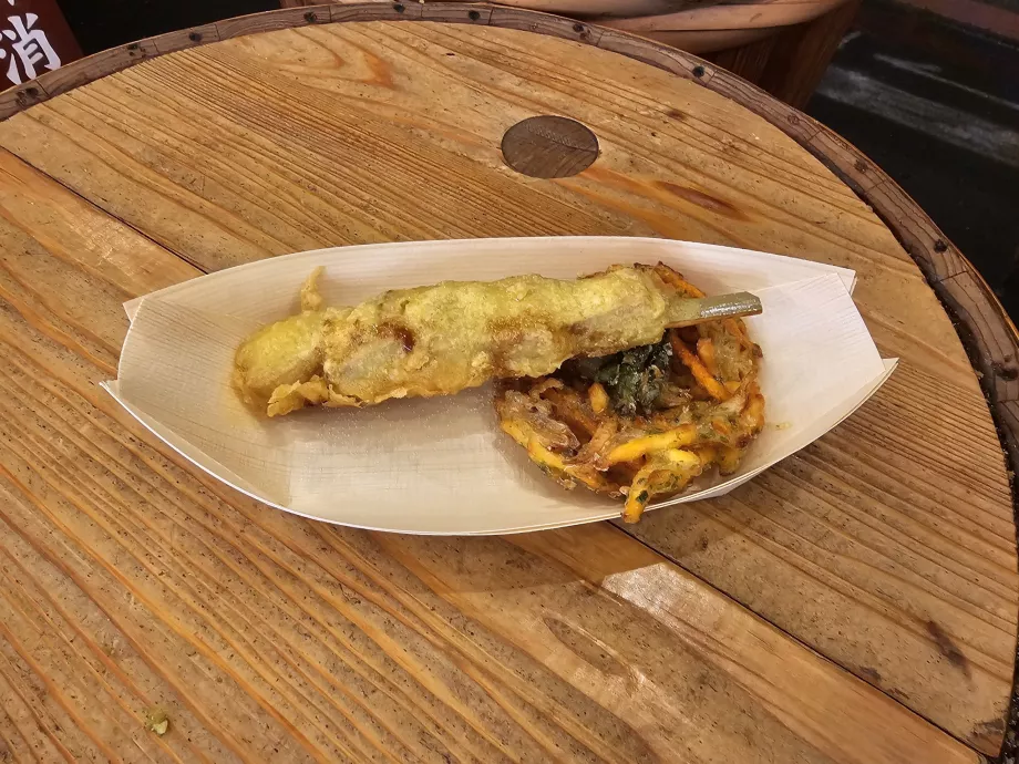 Η τεμπούρα μου στην αγορά Nishiki