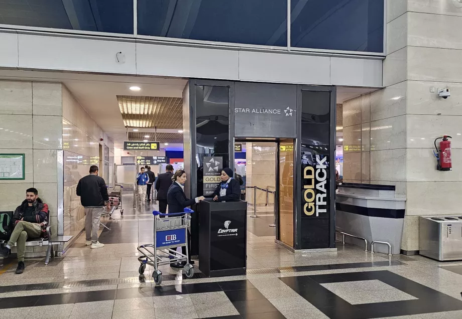 Γρήγορη διαδρομή προς τον έλεγχο διαβατηρίων, Αεροσταθμός 3