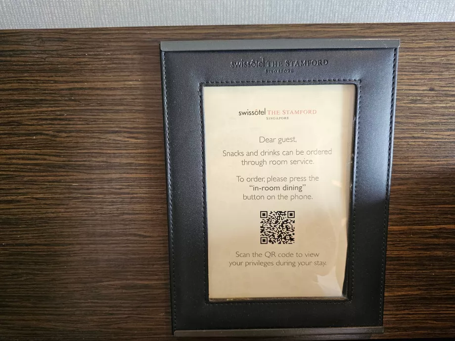 Υπηρεσία δωματίου αντί για μίνι μπαρ