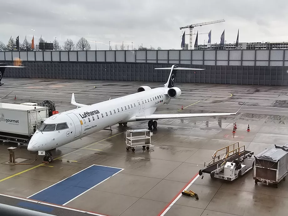 Το αεροπλάνο μου στο περίπτερο στο Μόναχο