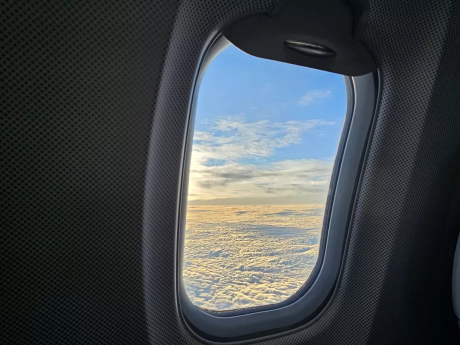 Θέα στο ηλιοβασίλεμα