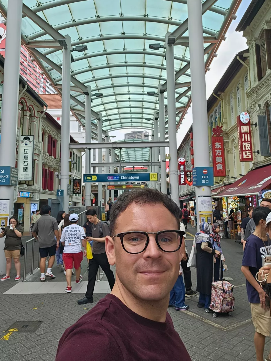 Εγώ στην Chinatown