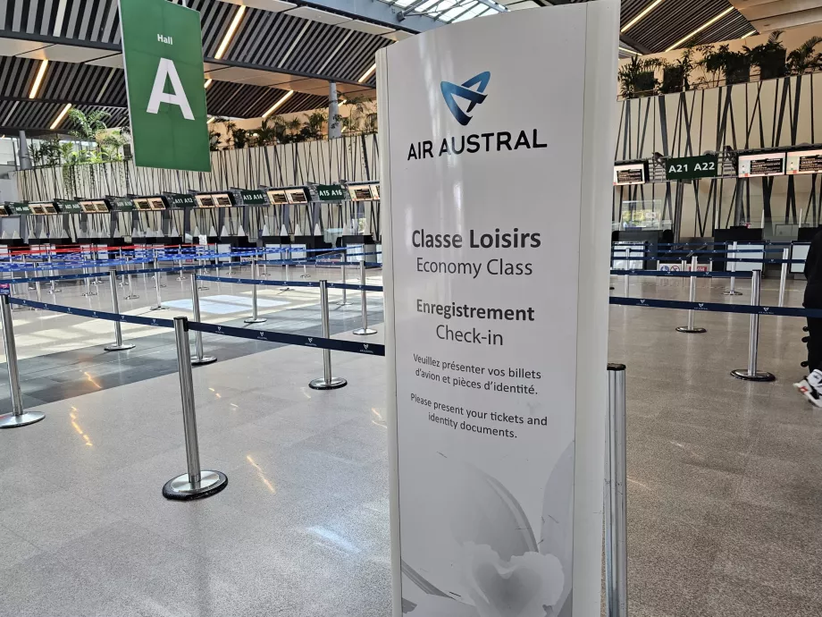Check-in στην Air Austral