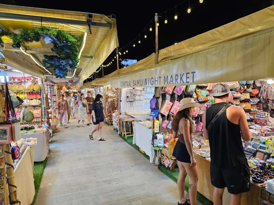 Κεντρική νυχτερινή αγορά του Σαμούι