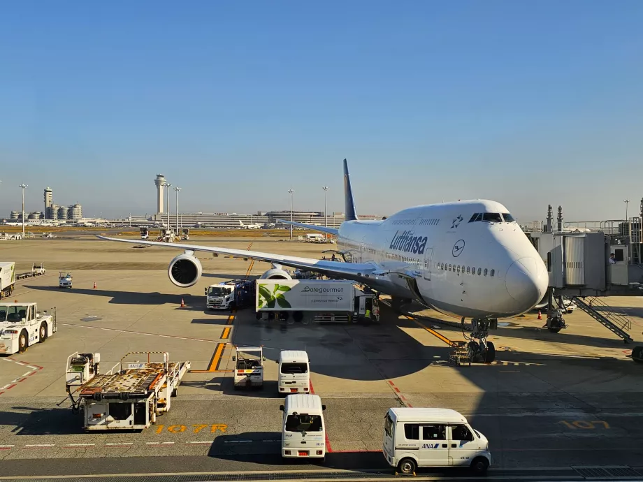 Boeing 747-8 στο αεροδρόμιο Haneda