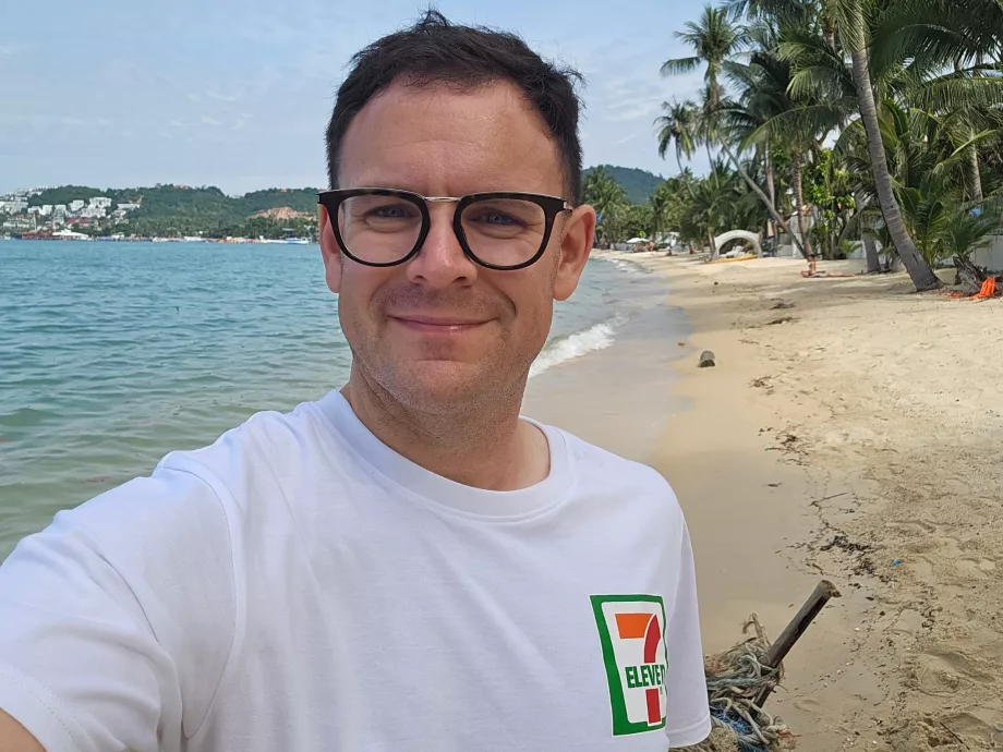 Εγώ στην παραλία Bangrak