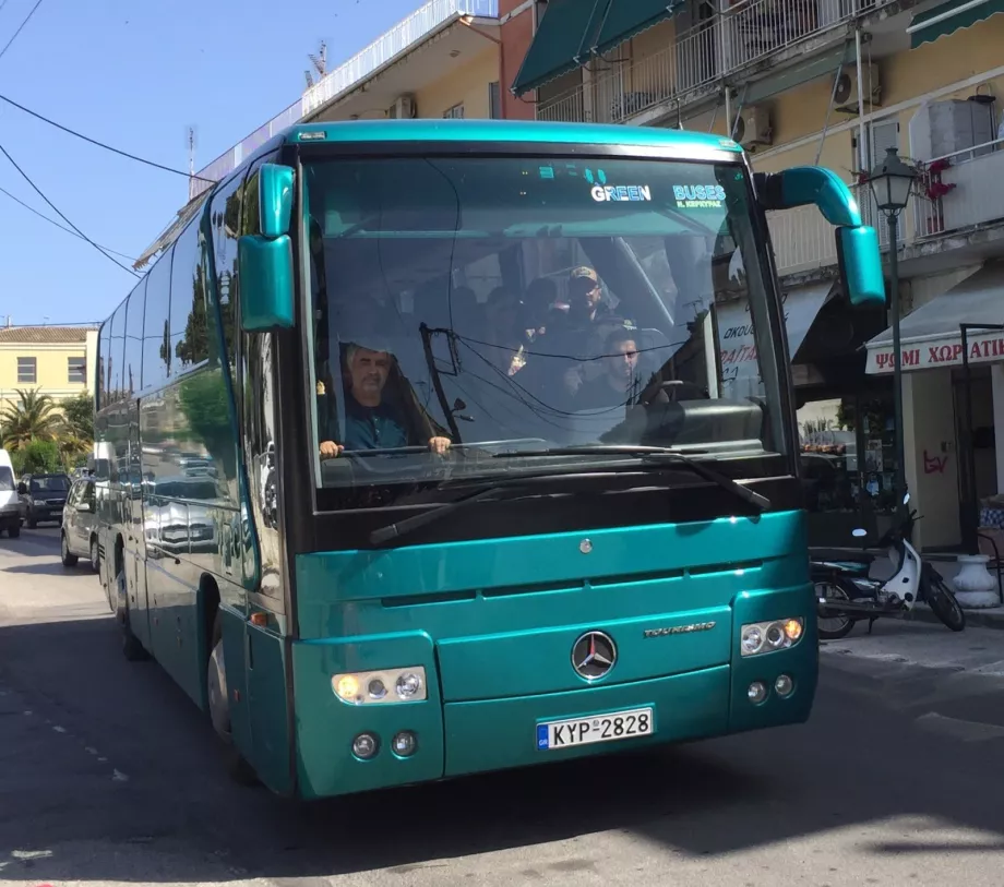 Πράσινο λεωφορείο Κέρκυρας