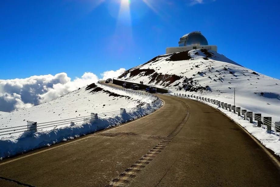Mauna Kea το χειμώνα