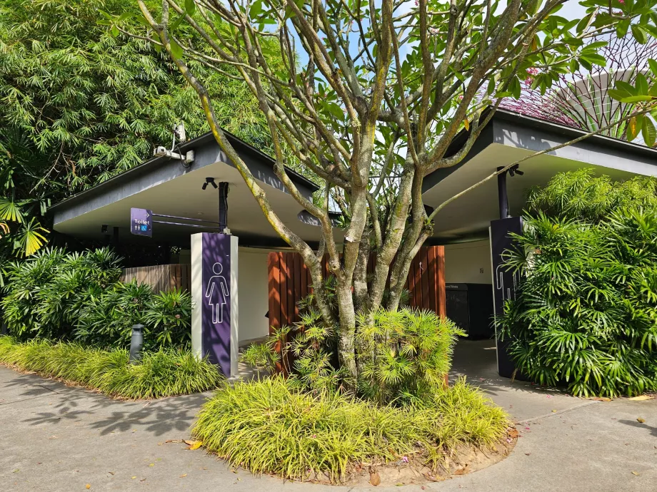 Gardens by the Bay, δωρεάν τουαλέτα